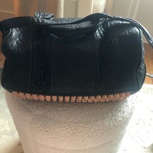Alexander Wang rose gold Rocco bag